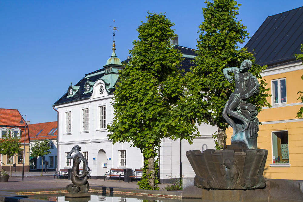 Innerstan i Laholm